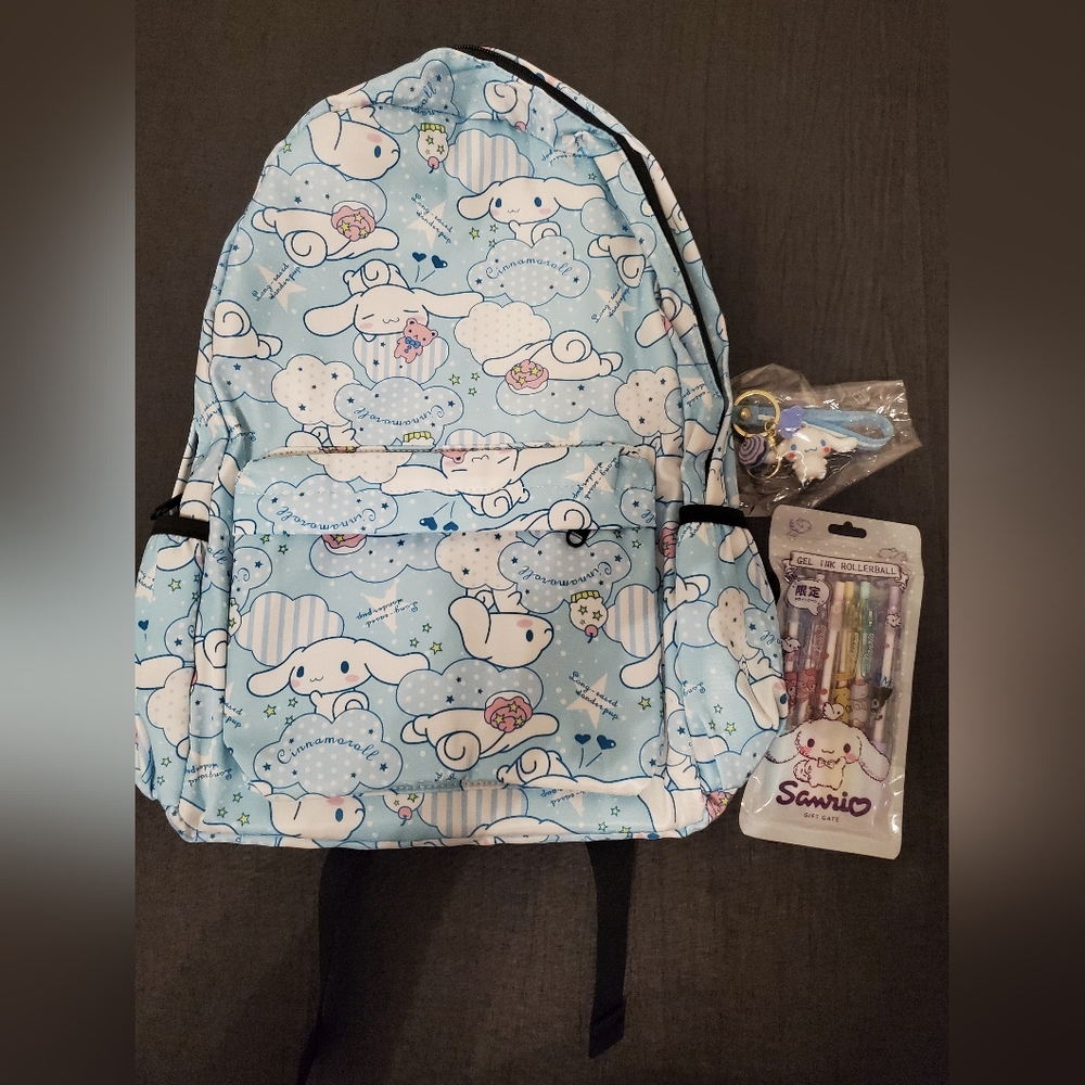 Sanrio Cinnamoroll Blue Backpack